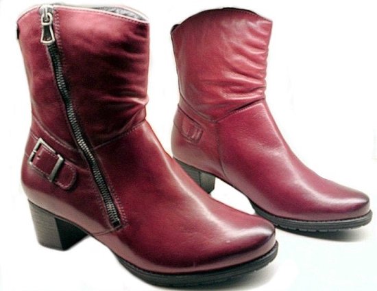 Mephisto Delana - botte pour femme - rouge - taille 37,5 (EU) 4,5 (UK)