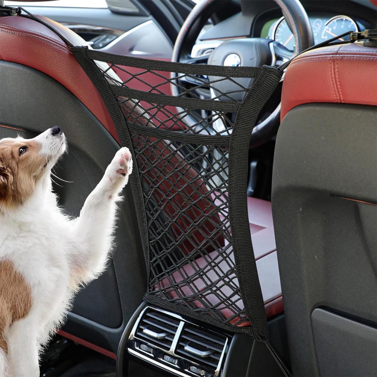 Hondennet Auto – Honden Net Auto – Honden Net Auto Kofferbak – Veiligheidsnet Auto – Hondennet Auto Universeel