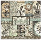 Stamperia - Voyages Fantastiques 8x8 Inch Paper Pack (SBBS30)