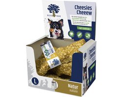 cheesies cheeew knaagbeen voor honden nature smakelijk tandverzorging lactosevrij E100g
