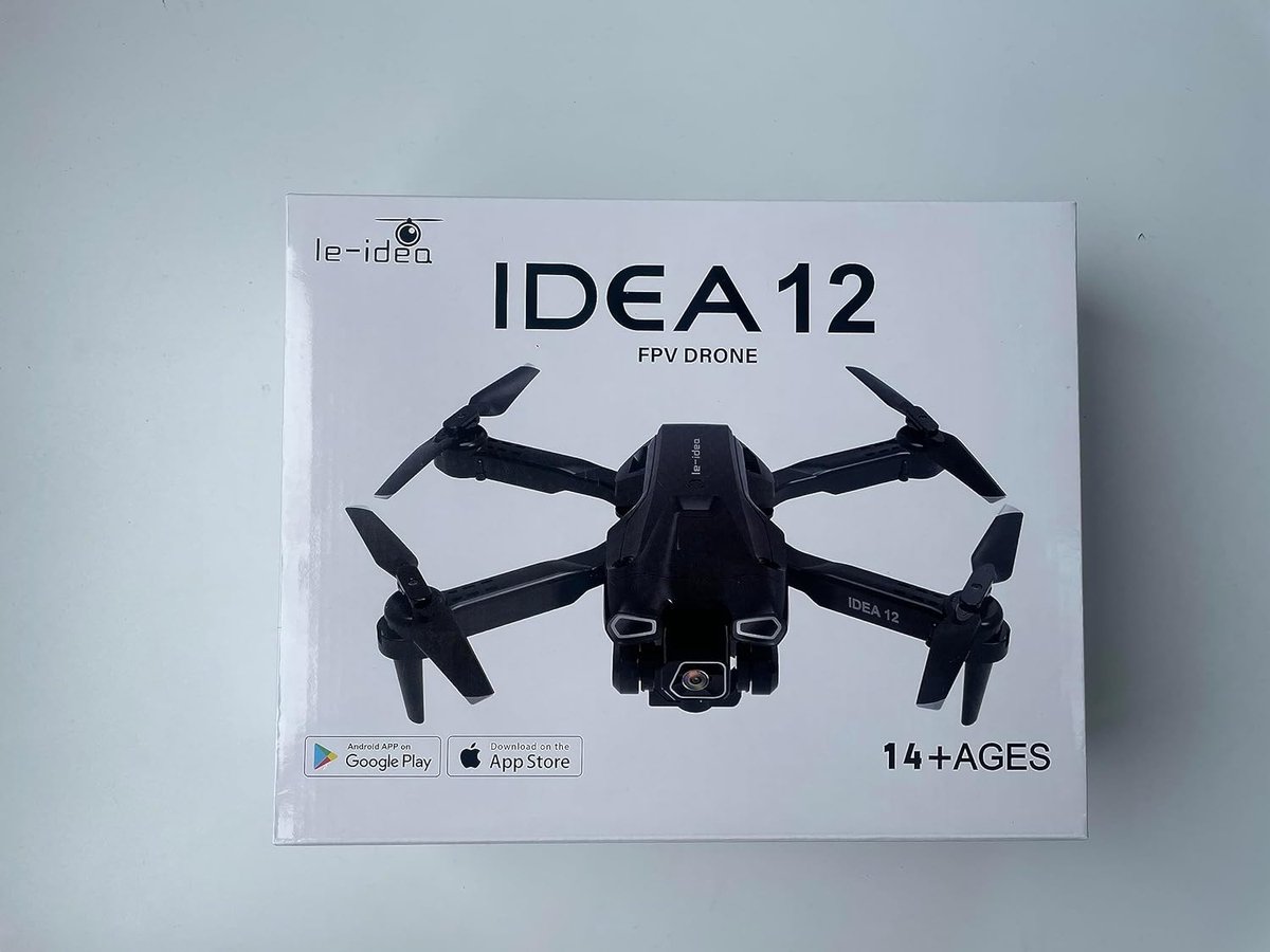 Idea12 Drone Avec 2 Caméras, Mini Drones Avec Évitement Actif D