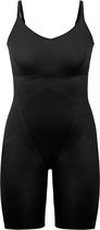 Spanx Thinstincts 2.0 - Closed-Bust Mid-Thigh Bodysuit - Kleur Zwart - Maat M