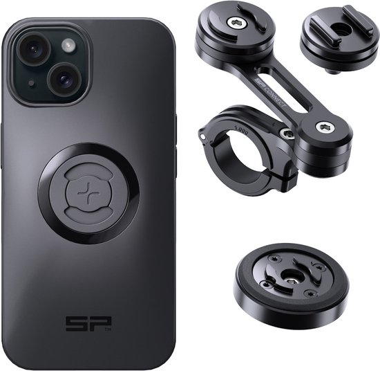 SP CONNECT Moto Mount Pro | Motorrad-Handyhalterung | Mit Anti-Vibrations-Modul