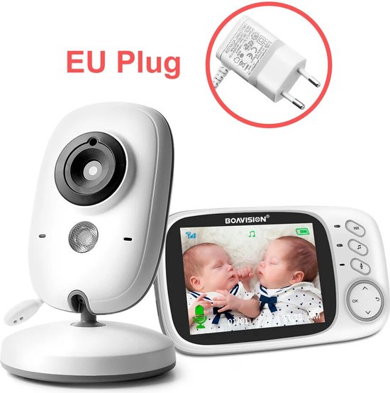 Babyphone Caméra Nomade Longue Autonomie Sans Fil & Rechargeable