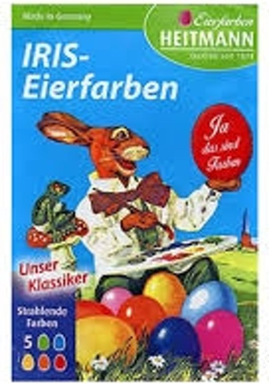 Eierverf tabletten 5 Kleuren in 1 Zakje - Eierverf - Pasen - Paaseieren verf - ei verf - paasei schilderen