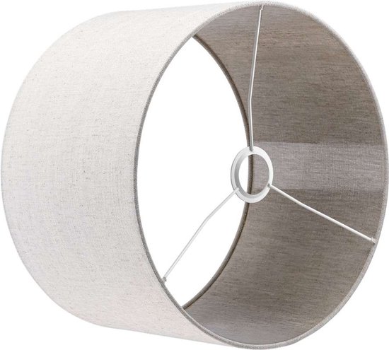 Lampenkap Cilinder - 45x45x28cm - Oslo linnen offwhite