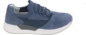 Gabor rollingsoft sensitive 26.951.26 - dames rollende wandelsneaker - blauw - maat 40.5 (EU) 7 (UK)