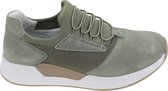 Gabor rollingsoft sensitive 26.951.34 - dames rollende wandelsneaker - groen - maat 43 (EU) 9 (UK)