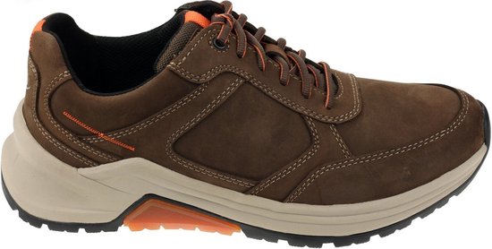 Pius Gabor rollingsoft sensitive 8002.10.04 - heren rollende wandelsneaker - bruin - maat 40.5 (EU) 7 (UK)
