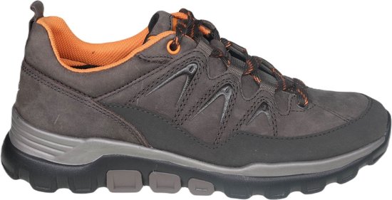 Gabor rollingsoft sensitive 96.925.25 - dames rollende wandelsneaker - bruin - maat 40 (EU) 6.5 (UK)