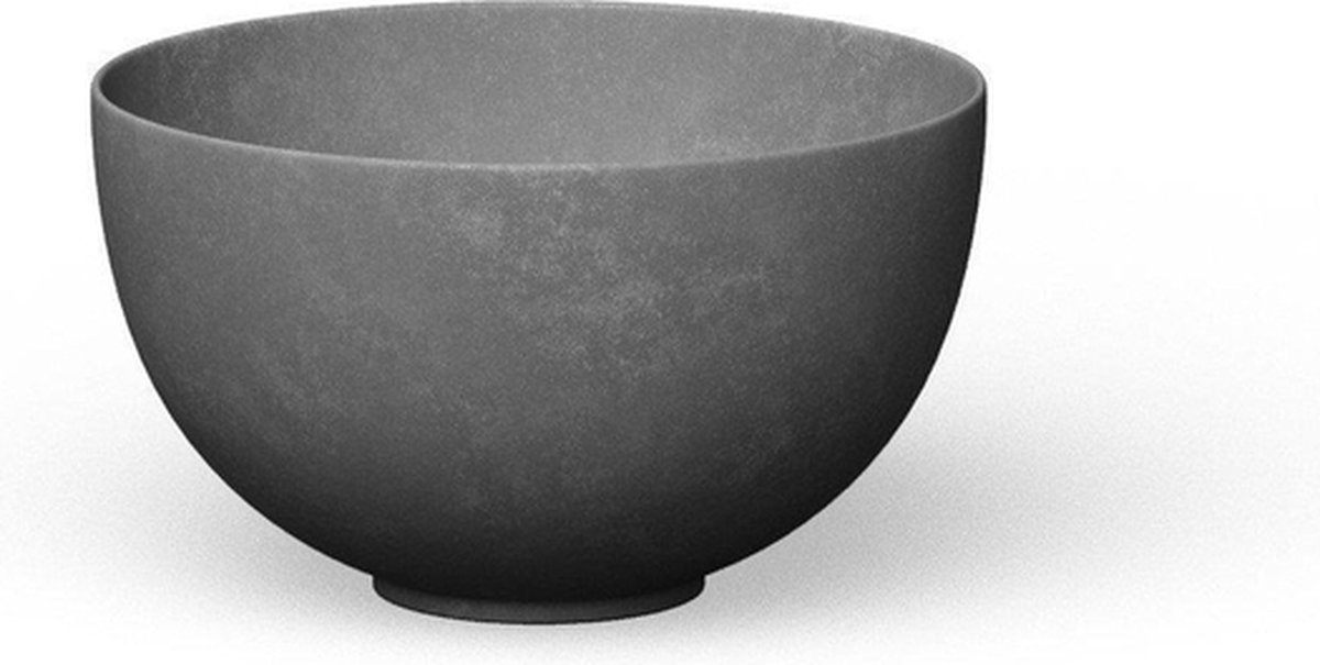 Looox Ceramic raw Sink Small Waskom fontein 23cm zwart
