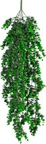 Greenmoods Kunstplanten - Kunstplant - Hangplant - Eucalyptus - 80 cm - Voor binnen en buiten