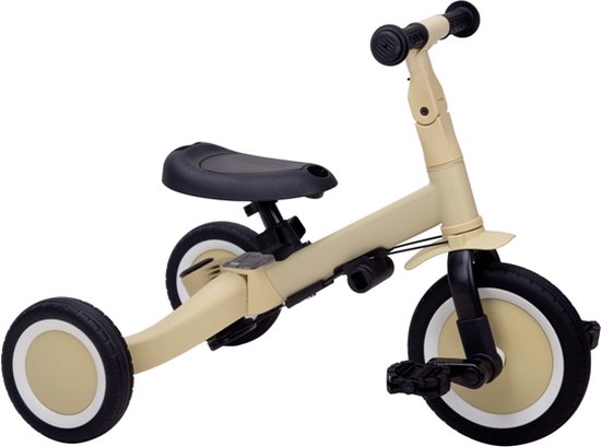 Topmark - Lio - 4 in 1 Driewieler Met Duwstang - Pistache