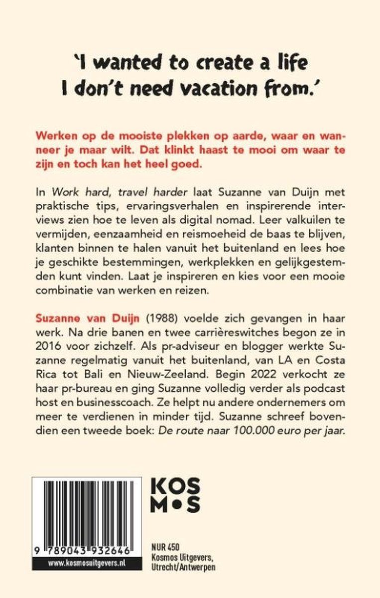 Work hard, travel harder – Paperback - Afbeelding 2