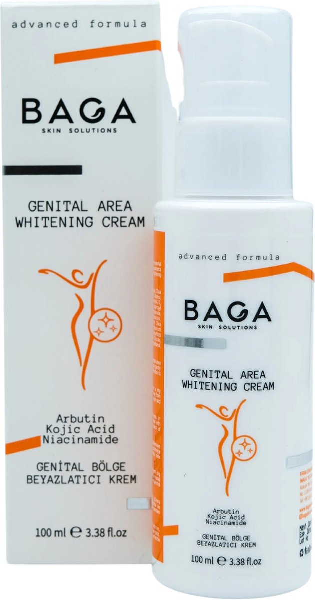 BAGA EXTERIOR GENITAL AREA WHITENING LOTION - Gevoelige huid