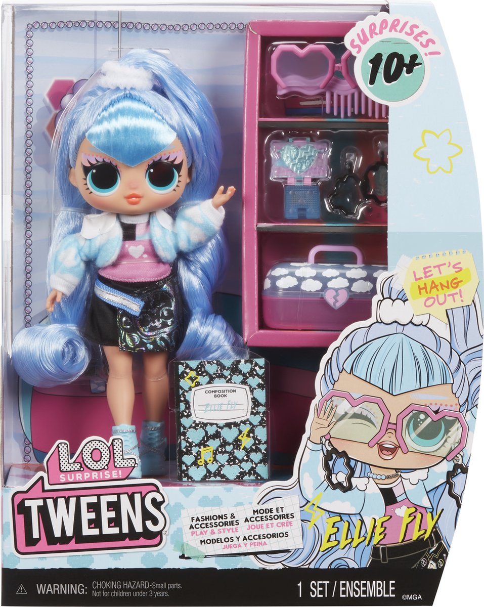 L.O.L. Surprise! Tweens modepop - 16,5 cm - Ellie Fly — afbeelding 6