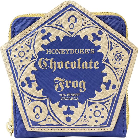 Loungefly Harry Potter - Honeydukes Chocolate Frog Dames portemonnee - Creme/Blauw