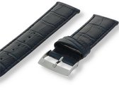 Morellato PMX061BOLLE IG Horlogebandje - Leer - Blauw - 20 mm