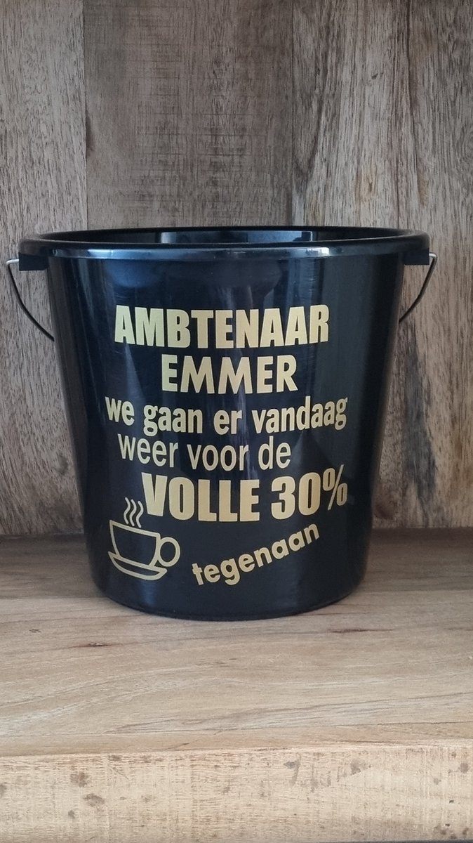 Goedkoopste Cadeau Emmer Ambtenaar emmer