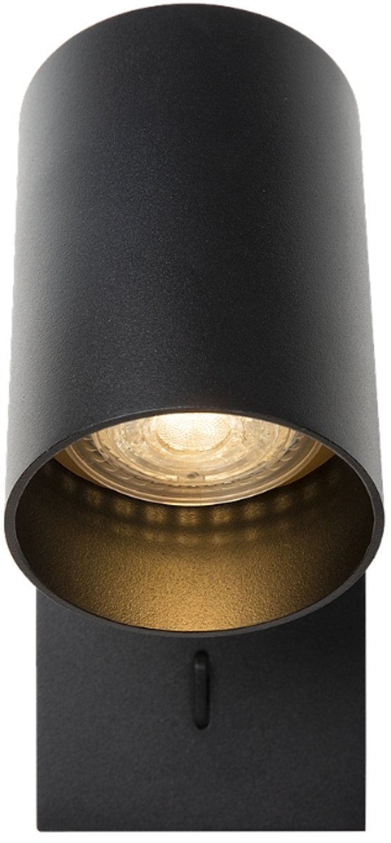 Atmooz - Nuo - Wandlamp - Zwart - 12 cm - Woonkamer - Slaapkamer - Eetkamer