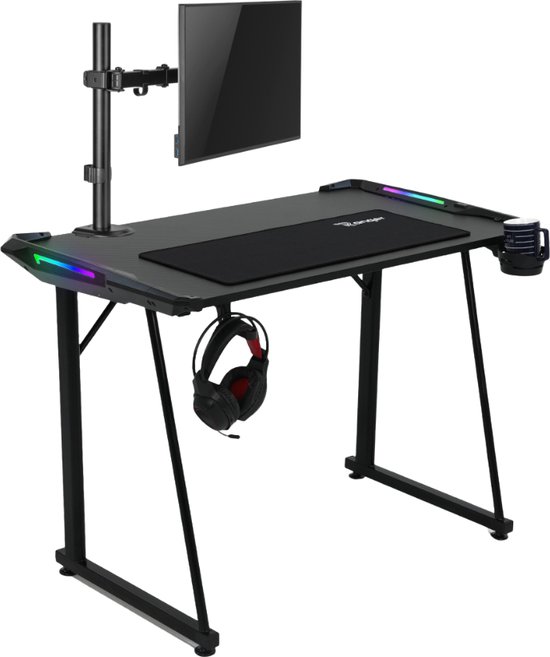 Ranqer - Nimbus - RGB gaming desk - with LED