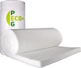 Ecopeg 39 PET isolatie voor campers en thuisgebruik - rol 5,4x1,2 m - dikte 50 mm - waterbestendig