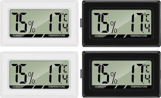 Mini humidimètre portatif numérique LCD détecteur d'humidité du