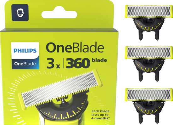 Lame pour rasoirs one blade compatible Philips Oneblade & Oneblade PRO