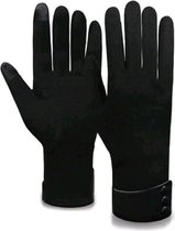 handschoenen winter - dames - Touchscreen - zwart - one-size - windproof - gloves for winter