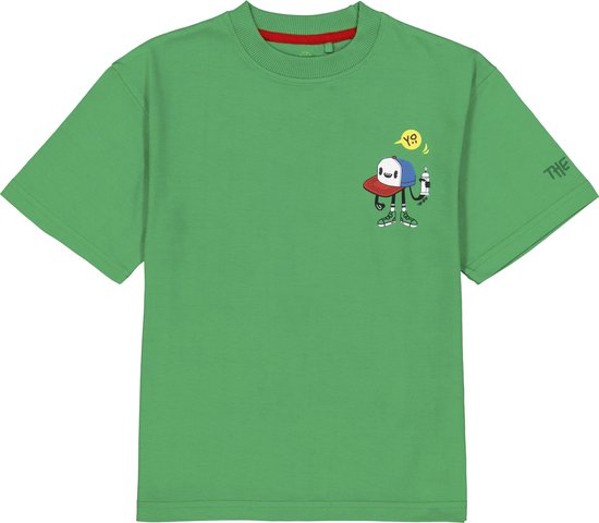 The New t-shirt jongens - groen - Tnjohn TN5310 - maat 146/152