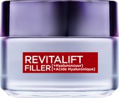 L’Oréal Paris Skin Expert Revitalift Filler crème de jour Crème anti-âge, Peau mixte, Peau normale, Peau sensible 50 ml
