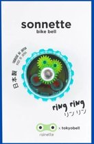 Sonnette Blue Fiets Bel ,Made In Japan
