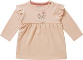 Noppies Girls Dress Champlin Robe à manches longues Filles - Sable changeant - Taille 56