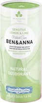 Ben & Anna Deostick Sensitive Lemon & Lime 40 gr