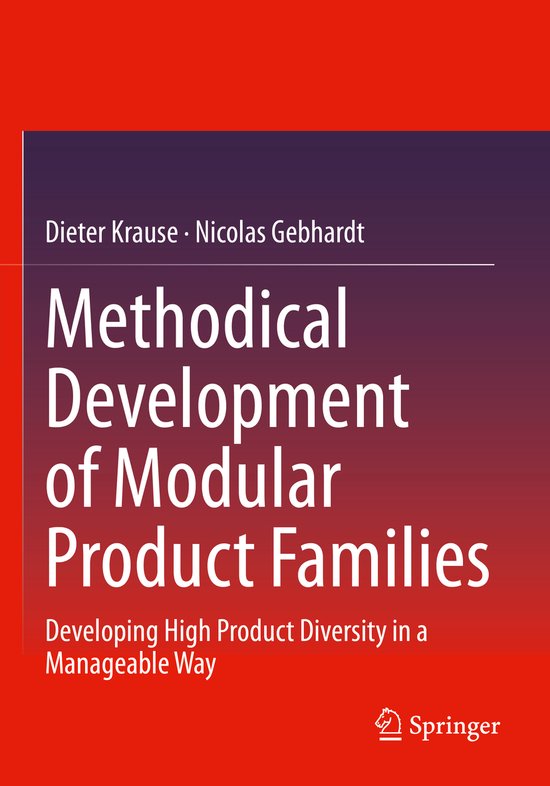 Methodical Development of Modular Product Families - cover