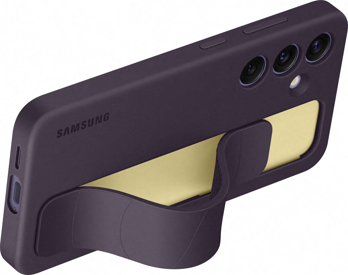 Samsung - Standing Grip Case - Galaxy S24 - Dark Violet