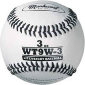 Markwort Weighted White Leather Baseball (WT9W) Weight 7 oz