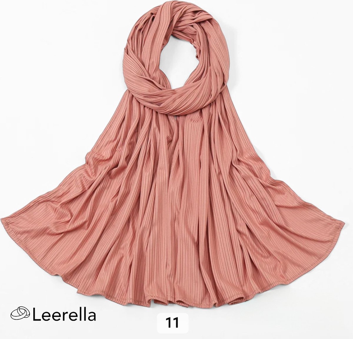 Leerella Oogverblindende Dames Sjaals – Hijab Roos CLR11- Monochrome Strepen in Nieuwe Mode 170x70cm: Een Perfect Moederdag, Verjaardag of Valentijnsdag Cadeau - Beschikbaar in 15 Prachtige Kleuren!