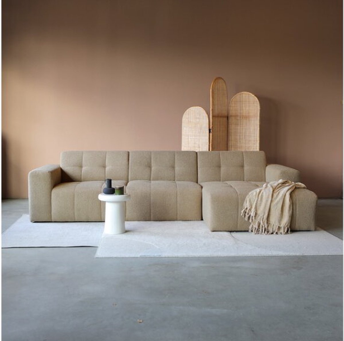 PEPP interiors Hoekbank WAVE met chaise longue rechts - Now or Never rpes 18