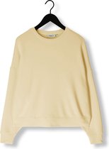MSCH Copenhagen Mschdalvina Ima Q Sweatshirt Truien & vesten Dames - Sweater - Hoodie - Vest- Geel - Maat XS/S