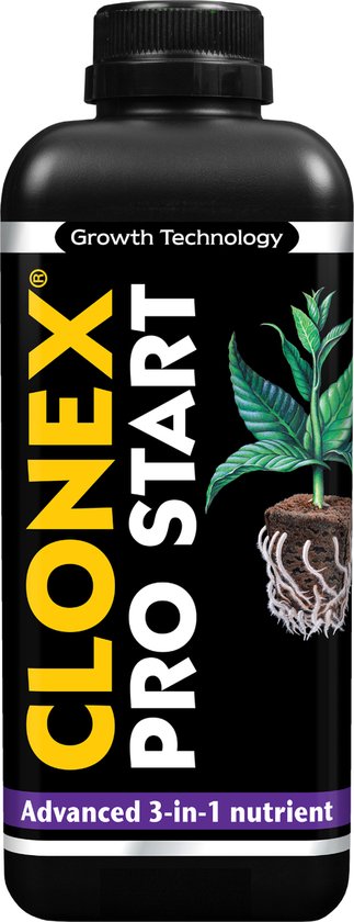 Growth Technology Clonex Pro Start 1 liter - Voor de groei van stekken, zaailingen en jonge planten