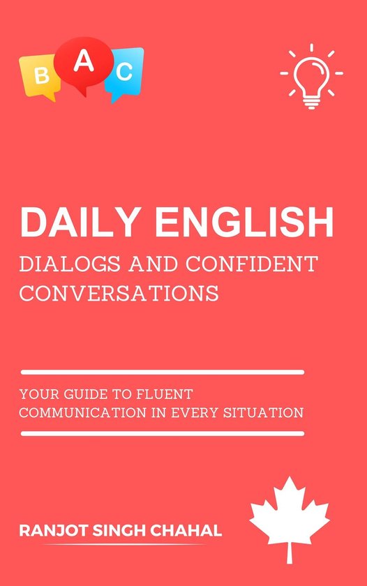 Daily English Dialogs and Confident Conversations - cover