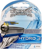 Wilkinson Sword - Hydro3 - 4 Stuks - Verzorgend