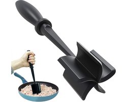 foto van Purreestampers - Keukenhulp - aardappelstampers - Vleesstamper - Upgrade vleeshakselaar - Meat Chopper - Vleeshakmachine - Hittebestendige vleesstamper voor gehakt - pureestamper