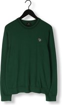 Paul Smith Mens Sweater Crew Neck Zeb Bad Truien & Vesten Heren - Sweater - Hoodie - Vest- Groen - Maat XL