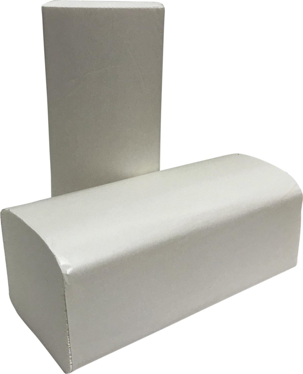 Goedkoopste Papieren vouwhanddoek 3200 stuks - papieren vouwhanddoek - wegwerphanddoek papier z-vouw