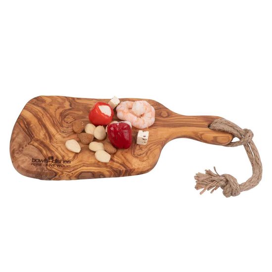 Bowls and Dishes Pure Olive Wood Borrelplank Tapasplank