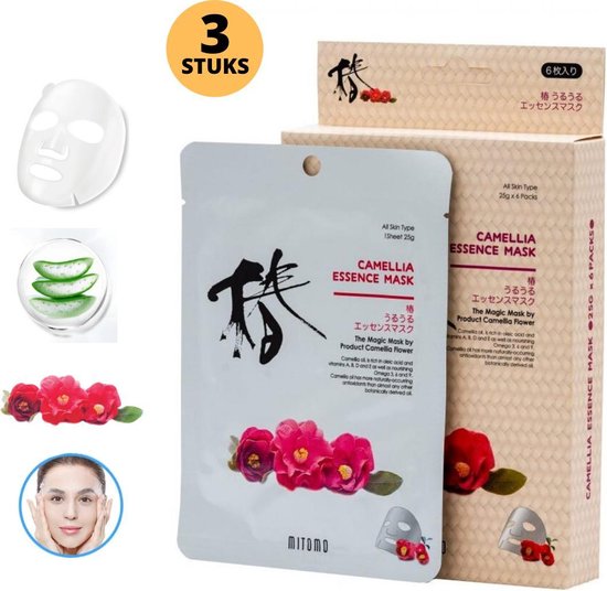 Mitomo Camellia Essence Mask
