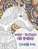 Horses - Mysteries and Wonders - Coloring Book