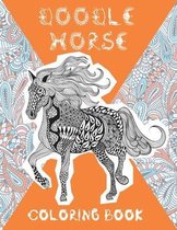 Doodle Horse - Coloring Book